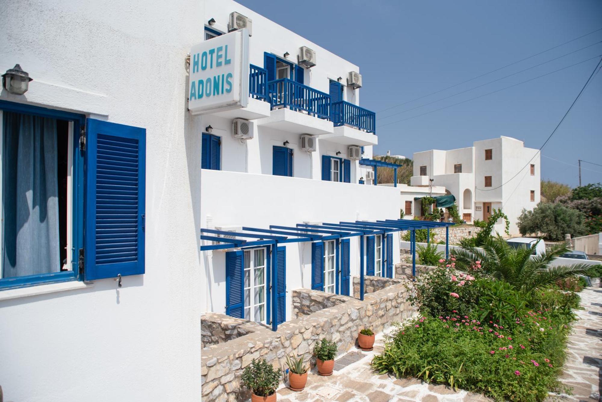 Adonis Hotel Naxos Apollon  Eksteriør bilde